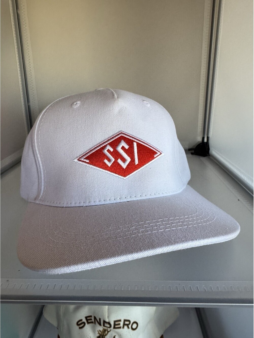SSI NEW White Snapback Hat